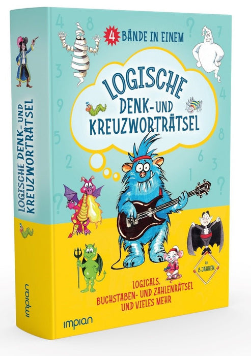 Logische Denk- und Kreuzworträtsel: Logicals, Buchstaben- und Zahlenrätsel und vieles mehr - Impian GmbH