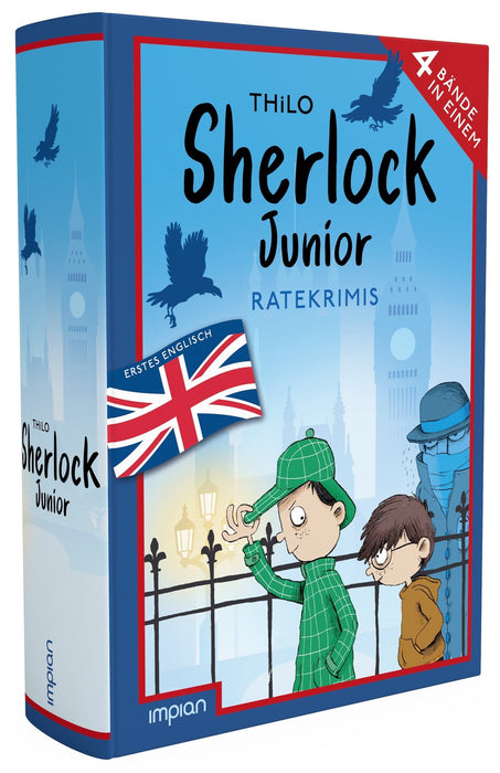 Sherlock Junior, Erstes Englisch: Ratekrimis: 4 Bände in einem - Impian GmbH