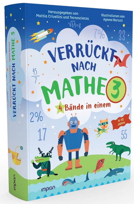 Verrückt nach Mathe 3: 4 Bände in einem - Impian GmbH