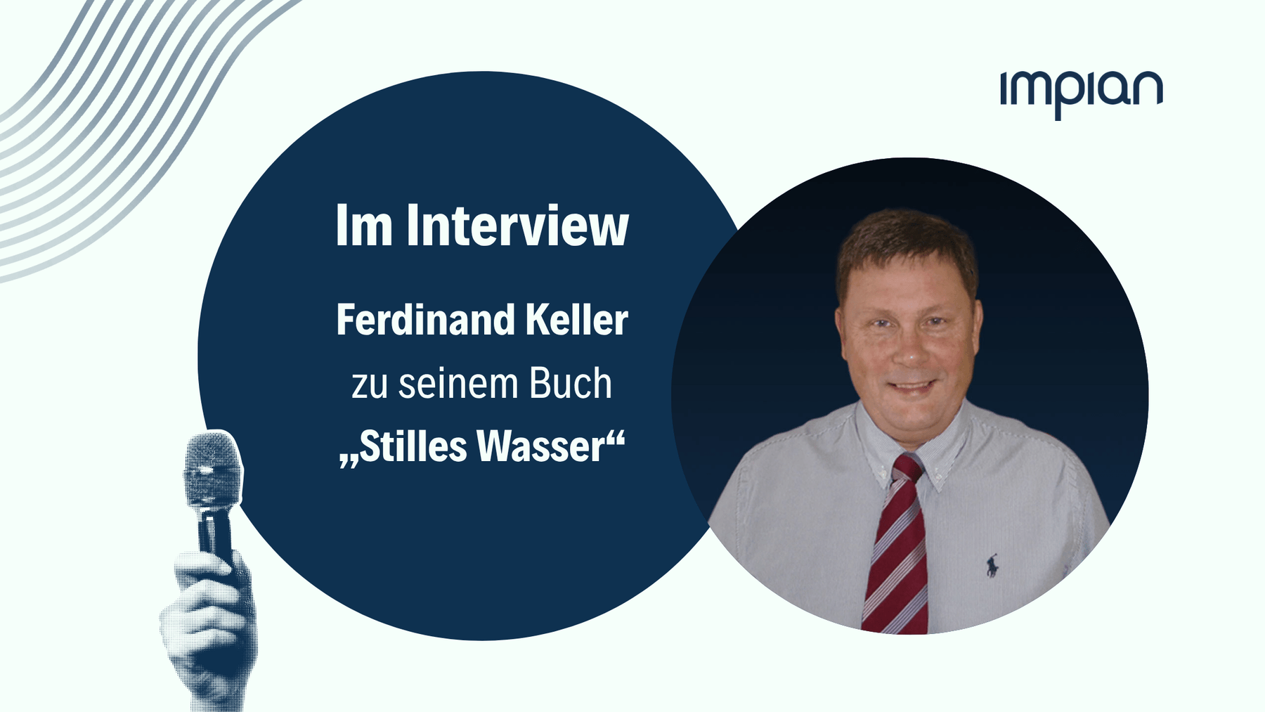 Autor Ferdinand Keller über „Stilles Wasser"