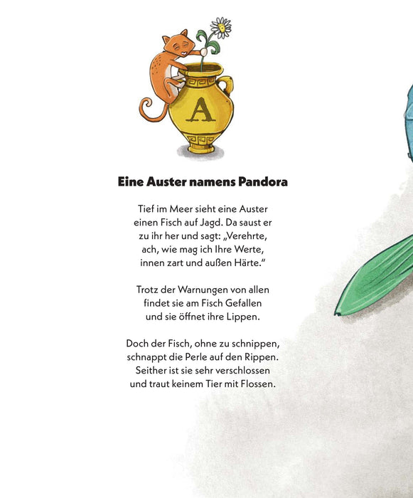 Das antike ABC der tollpatschigen Tiere: Griechische Sagen für Kinder