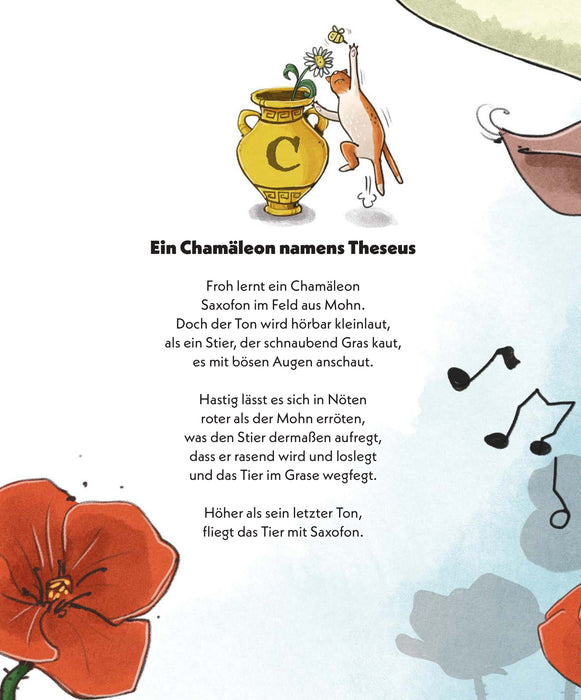 Das antike ABC der tollpatschigen Tiere: Griechische Sagen für Kinder