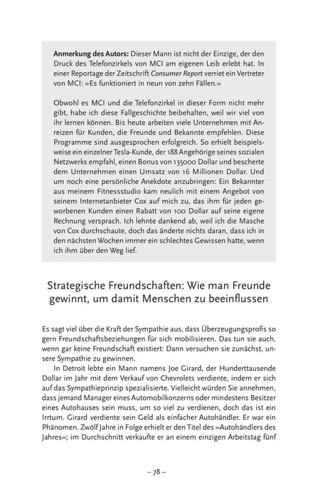 Influence: Wie man (andere) überzeugt. Nützliche Erkenntnisse der Psychologie