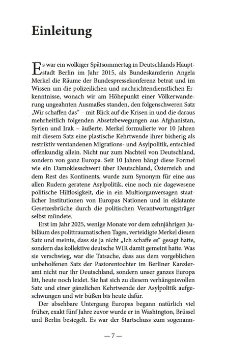 Merkels Werk - Unser Untergang - Impian Verlag