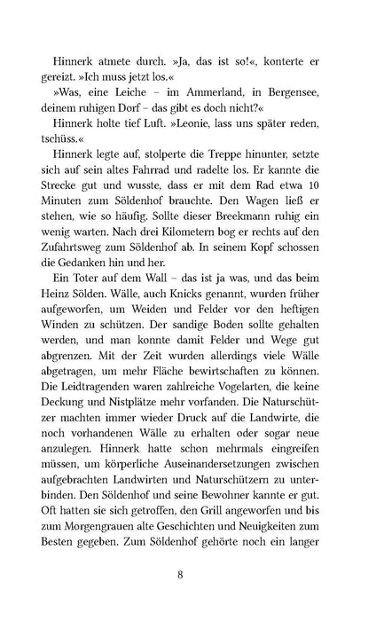 Tod auf dem Wall - Ein Ammerland-Krimi - Impian Verlag