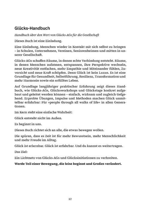 Werde Glücks-Lehrer:in! - Impian Verlag