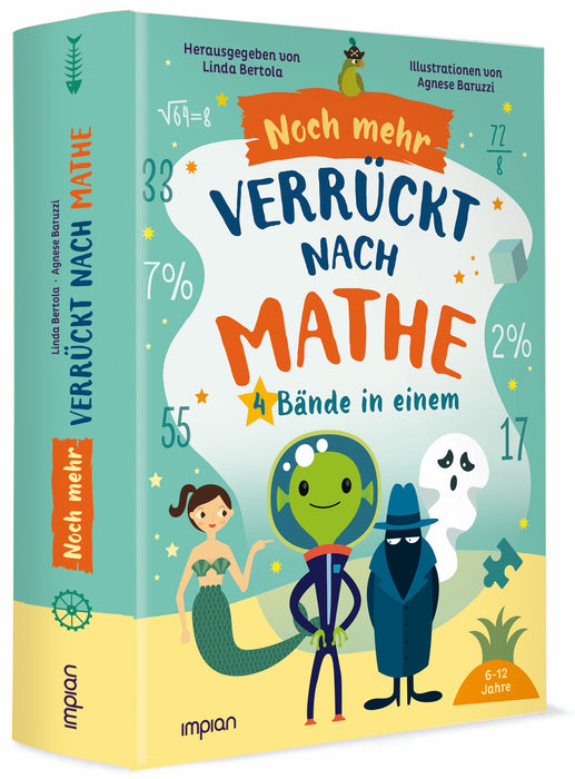Noch mehr "Verrückt nach Mathe": 4 Bände in einem - Impian GmbH